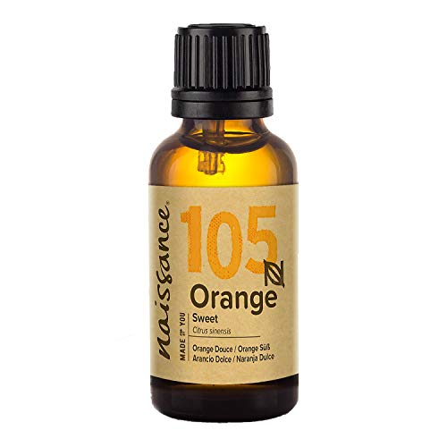 Naissance Aceite Esencial de Naranja Dulce 30ml - 100% puro, vegano y no OGM