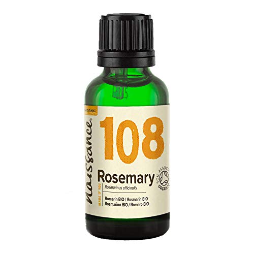 Naissance Aceite Esencial de Romero Bio 30ml - 100% Puro, Certificado ecológico, Vegano y no OGM