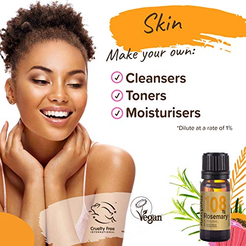 Naissance Aceite Esencial de Romero n. º 108 – 10ml - 100% Puro, vegano y no OGM