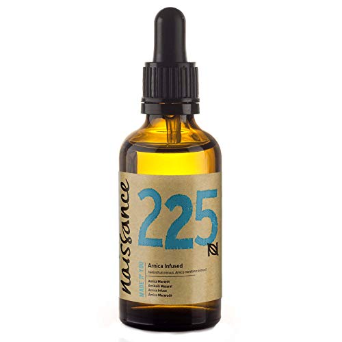 Naissance Aceite Macerado de Árnica 60ml - 100% natural, vegano y no OGM