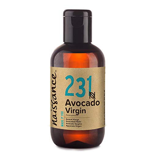 Naissance Aceite Vegetal de Aguacate n. º 231 – 100ml - 100% puro, virgen, prensado en frío, certificado ecológico, vegano y no OGM