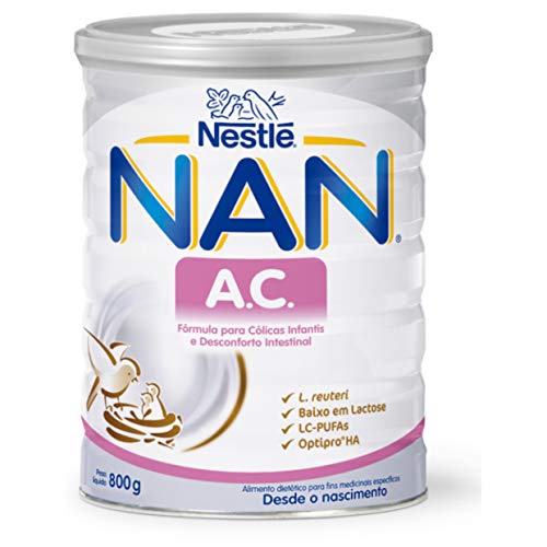 Nan A.C. Fórmula Cólicos Infantiles y Desconocimiento Intestinal 800gr