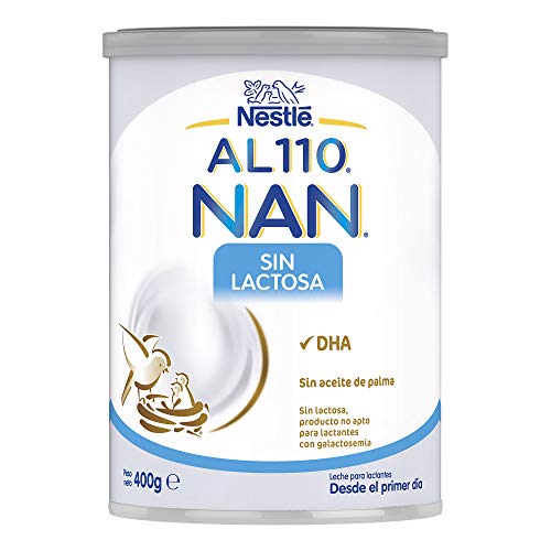NAN AL110 - Tratamiento dietético de lactantes y niños con intolerancia a la lactosa, frecuentemente asociada a trastornos diarreicos, 400 g