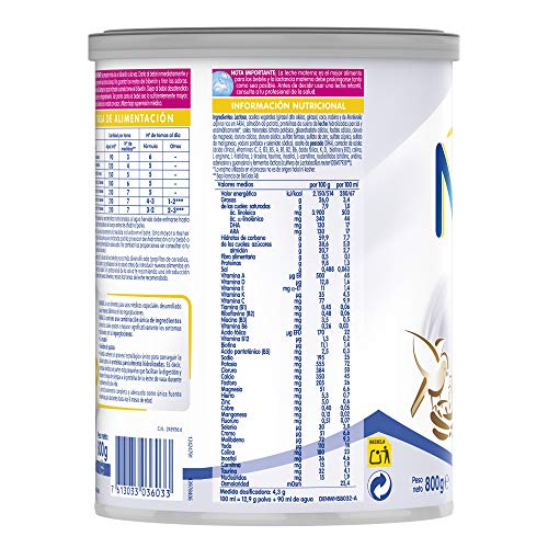 NAN A.R. - Alimento en polvo para lactantes con regurgitaciones Desde el primer día 800 g - Pack de 3