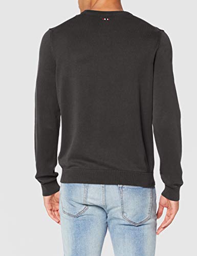 Napapijri DROZ Jersey, Gris (Dark Grey Solid 198), L para Hombre