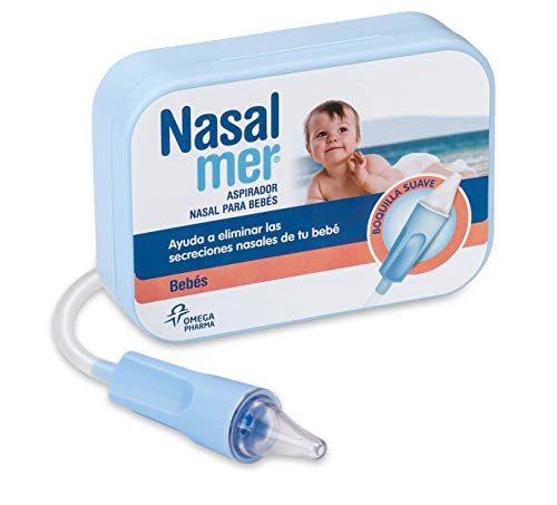 Nasalmer Aspirador Nasal para Bebés - Ideal para quitarle los mocos al bebé antes de ponerlo a dormir