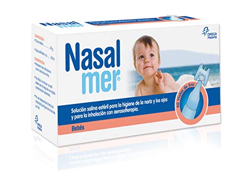 Nasalmer - Solución Salina Limpieza o Lavado Nasal - 40 Unidades