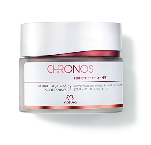 Natura Brasil – Chronos – crema facial anti-signes día SPF 30 – dureza y piedra 45 + – 40 ml