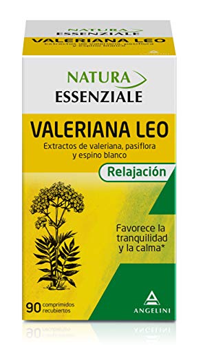 Natura Essenziale Valeriana Leo - 90 Comprimidos - La valeriana contribuye al inicio y al mantenimiento de la calidad normal del sueño