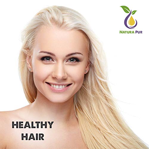 NATURA PUR Aceite de Ricino Orgánico 120 ml, Vegano - tamizado suavemente para una fácil aplicación - Sérum para Pestañas y Cejas Natural - También para Cabello, Cara, Cuerpo, Piel, Manos