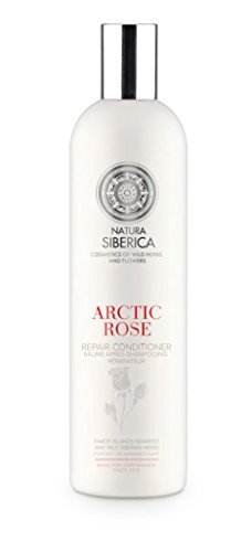 Natura Siberica Bálsamo Capilar Reparador, Rosa Ártica - 400 ml