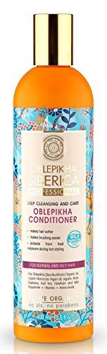 Natura Siberica Bálsamo para Cabello Normal y Cabello Graso - 400 ml