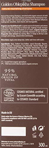 Natura Siberica Champú Golden Oblepikha, Nutritivo - 300 ml