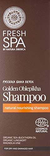 Natura Siberica Champú Golden Oblepikha, Nutritivo - 300 ml
