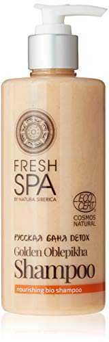 Natura Siberica Champú Golden Oblepikha, Nutritivo - 300 ml