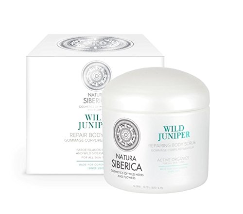 Natura Siberica Exfoliante Corporal Reparador, Enebro Silvestre - 370 ml