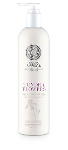 Natura Siberica Gel de Ducha Relajante, Flores de la Tundra - 400 ml