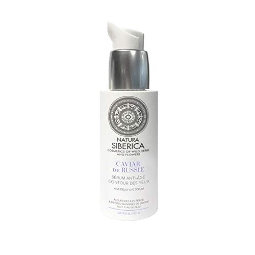 Natura Siberica – Serum Régénérant para los ojos Caviar de Rusia – Le frasco de 30 ml – Patines para los Mandos en Francia – precio por unidad