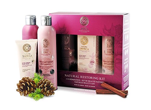 Natura siberica - Set natural la restauración de pelo y cuidado del cuerpo