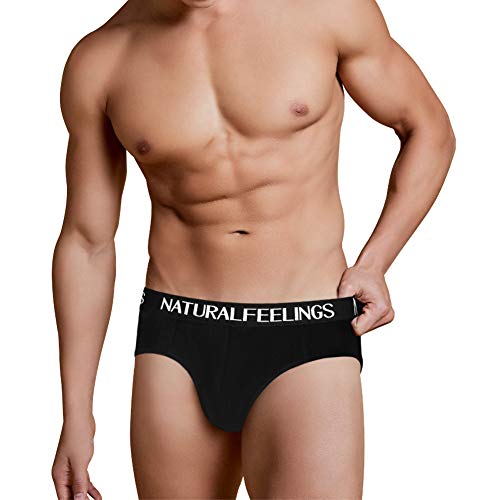 Natural Feelings Slip Calzoncillos de Hombre Cómoda y Ultra Suave Algodón Elástic Slip Hombre