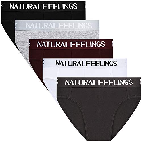 Natural Feelings Slip Calzoncillos de Hombre Cómoda y Ultra Suave Algodón Elástic Slip Hombre