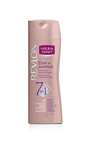 Natural Honey Loción Corporal Elixir de Juventud con Aceite de Almendras, Miel y Aloe Vera 330ml