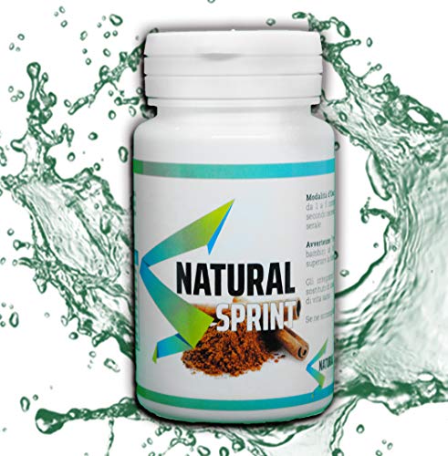 Natural Sprint | CONTRA EL ESTRENIMIENTO | LAXANTE NATURAL | VIENTRE PLANO | 90 PASTILLAS | EXCELENTE PARA LAS DIETAS | PRODUCTO ITALIANO 100%