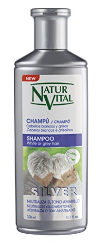 Naturaleza y Vida Champú Cabello Blanco y Gris - 300 ml