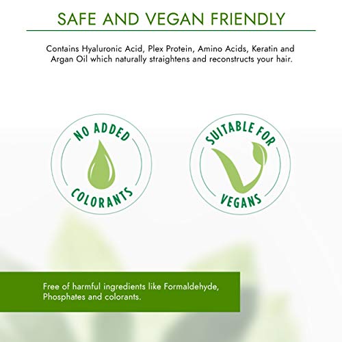 Naturalium Kit Alisado Brasileño - Set Alisador de Pelo de Mujer con Champú Pre Alisado 25 ml + Crema Alisadora 100 ml + Champú Post Alisado 25 ml + Mascarilla Post Alisado 30 ml + Cepillo