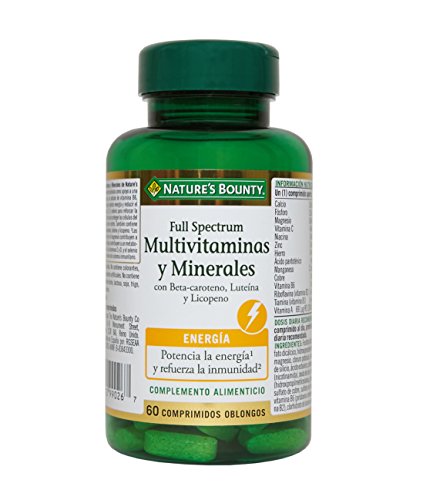 Nature's Bounty Full Spectrum Multivitaminas y Minerales - 60 Comprimidos