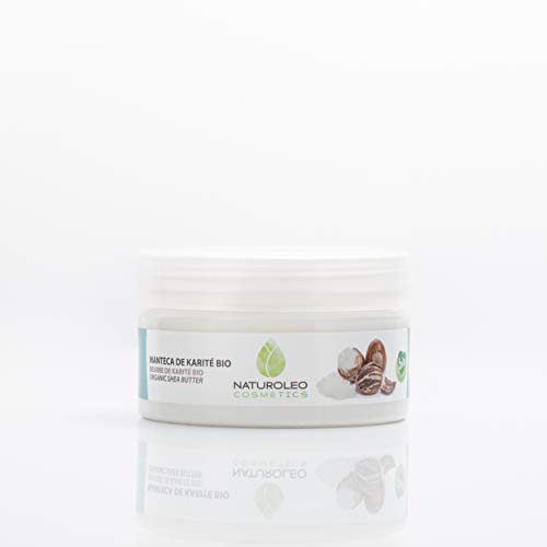 Naturoleo Cosmetics - Manteca Karité BIO - 100% Pura y Natural Ecológica Certificada - 100 ml