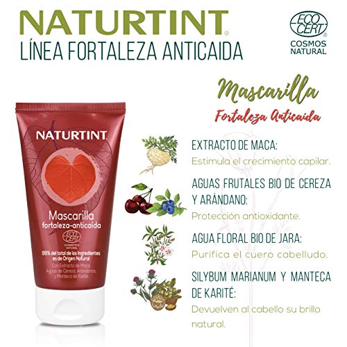 Naturtint Mascarilla Fortaleza, 150 ml, Pack de 1