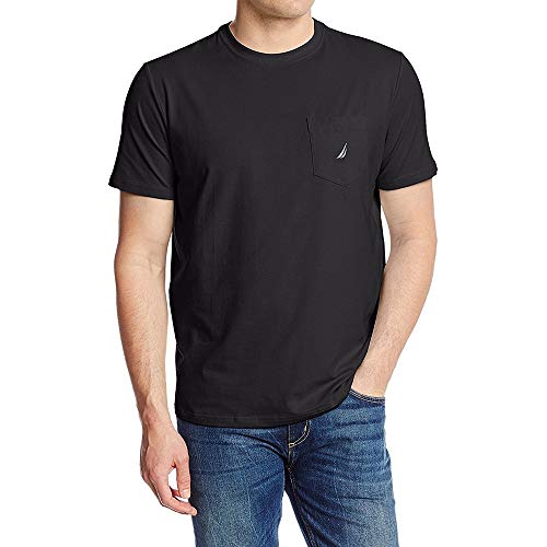 Nautica V41050 Camiseta, Negro (True Black), X-Small (Tamaño del Fabricante:XS) para Hombre
