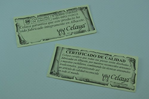 Navaja Celaya Clásica Albaceteña Madera Olivo 7 cm