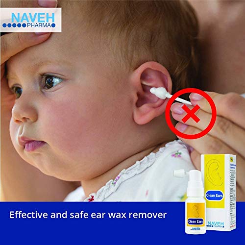 Naveh CleanEars 15 ml oído cera eliminación Spray