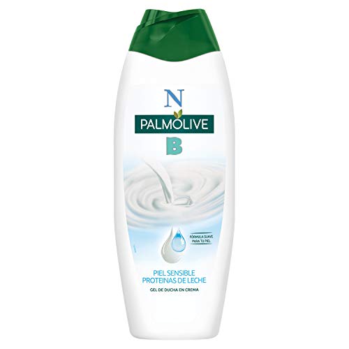 NB Palmolive - Gel de ducha en crema - Hidratante con Proteínas Puras de Leche - 600 ml