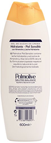 NB Palmolive - Gel de ducha en crema - para piel sensible - 600 ml