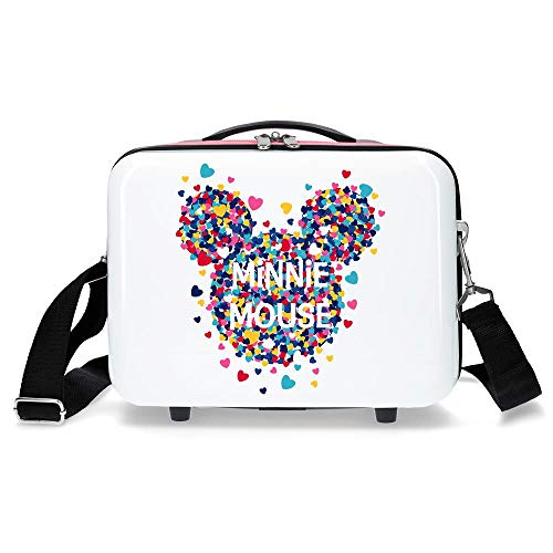 Neceser ABS Minnie Magic corazones adaptable a trolley
