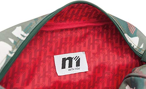 Neceser de Viaje con un Compartimento Grande. Asa para facilitar su Transporte y Banda Trasera para adaptacion a Mochila Auxiliar 25x15,5x11cm - by Tandem