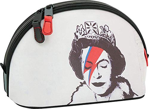 Neceser de Viaje portatodo con Gran Abertura. Forma Ovalada. Cómoda asa par Poder llevarlo en la Mano 22,5x16x13cm - by Brandalised