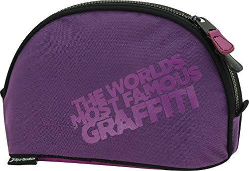 Neceser de Viaje portatodo con Gran Abertura. Forma Ovalada. Cómoda asa par Poder llevarlo en la Mano 22,5x16x13cm - by Brandalised