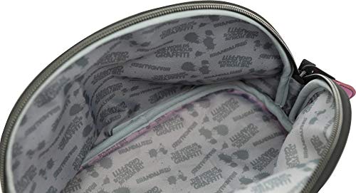 Neceser de Viaje portatodo con Gran Abertura. Forma Ovalada. Cómoda asa par Poder llevarlo en la Mano 22,5x16x13cm - by Brandalised