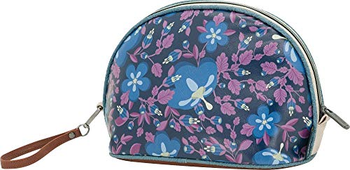 Neceser de Viaje portatodo con Gran Abertura. Forma Ovalada. Cómoda asa par Poder llevarlo en la Mano 22,5x16x13cm - by Lil´ ledy