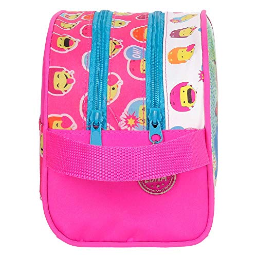 Neceser doble compartimento adaptable a trolley Luna Icons