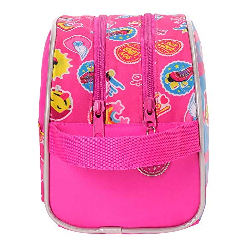 Neceser doble compartimento adaptable a trolley Yo soy Luna