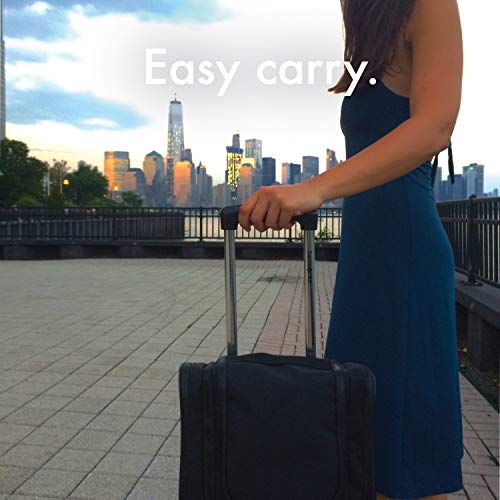 Neceser Extra Grande de Nomalite | Kit de Bolsa de Mano de Colgar, Impermeable XL/Neceser para Hombre y Mujer. Incluye Gancho de Metal y una Funda Transparente extraíble para Viajar con líquidos.