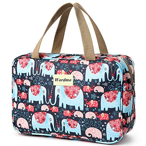 neceser gran portátil impermeable cosmética afeitar bolsa colgante del recorrido compone la caja de almacenamiento de artículos de tocador de maquillaje del organizador baño neceseres para las mujeres