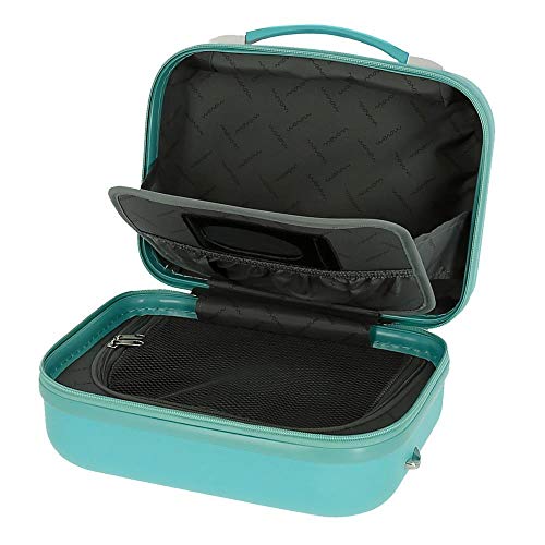 Neceser Movom Riga ABS Adaptable Turquesa, 29x21x15 cm