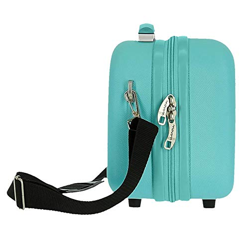 Neceser Movom Riga ABS Adaptable Turquesa, 29x21x15 cm