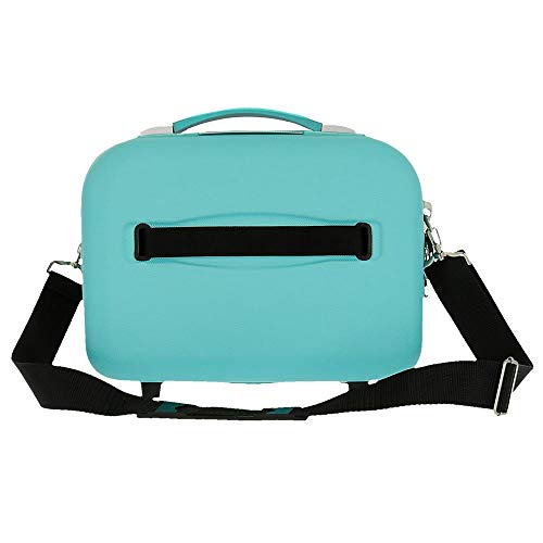 Neceser Movom Riga ABS Adaptable Turquesa, 29x21x15 cm